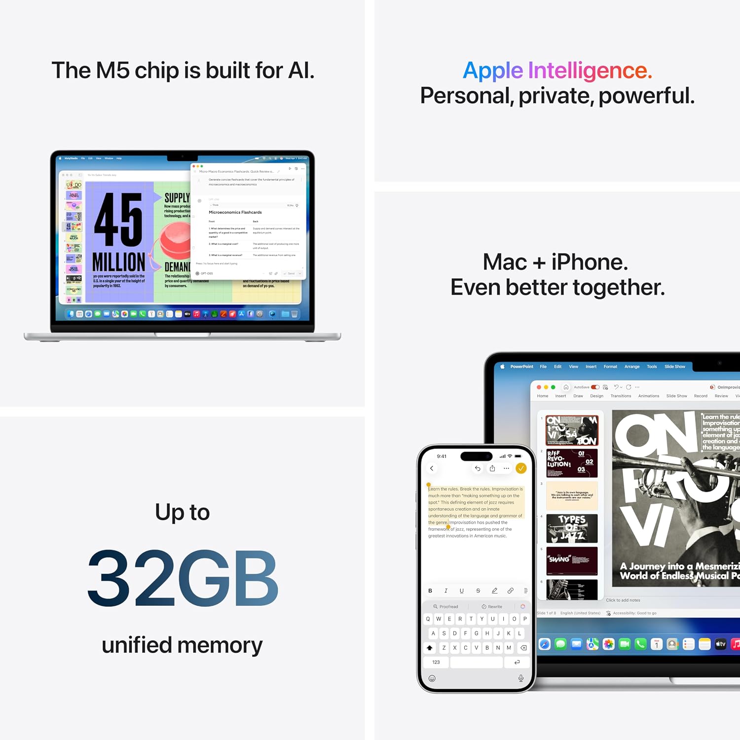 13-inch MacBook Air (M5): 32GB Memory, 512GB SSD - Silver - Image 8