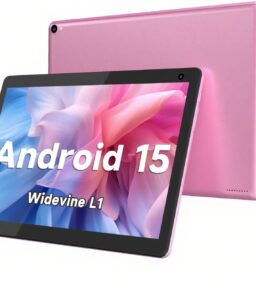 COOPERS Tablet 10 inch, Android 15 Tablet, 32GB ROM 1TB Expand Computer Tablets, Quad Core Processor 6000mAh Battery, 1280x800 IPS Touch Screen, 2+8MP Dual HD Camera, Bluetooth WiFi Tablets PC